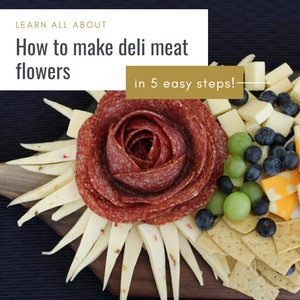How to Make Deli Meat Flowers