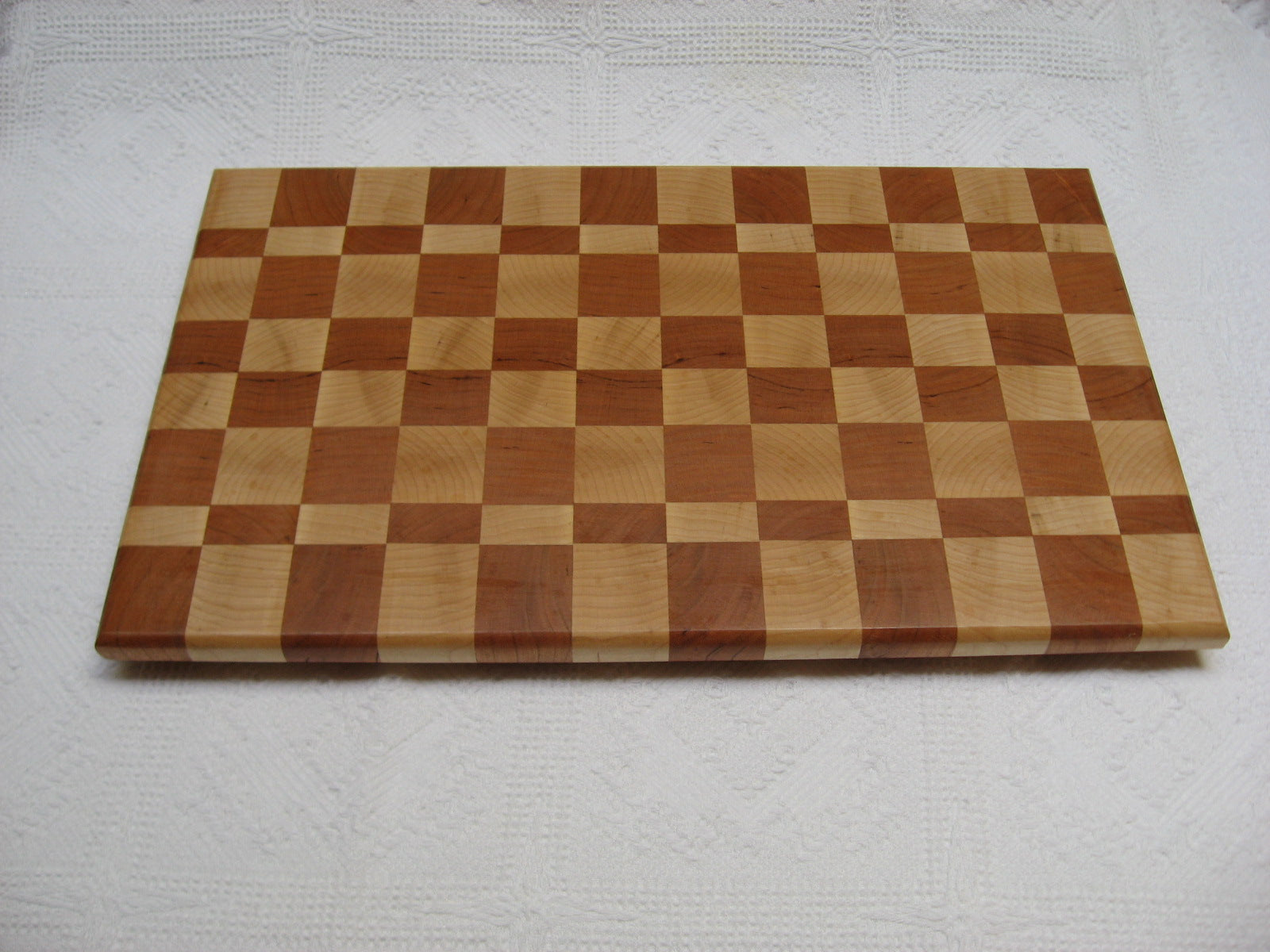 Maple & Cherry End Grain Cutting Board