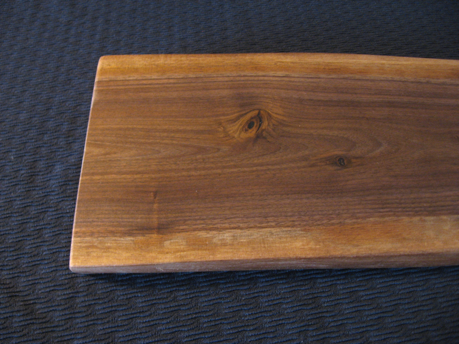 Live Edge Black Walnut Charcuterie Board.