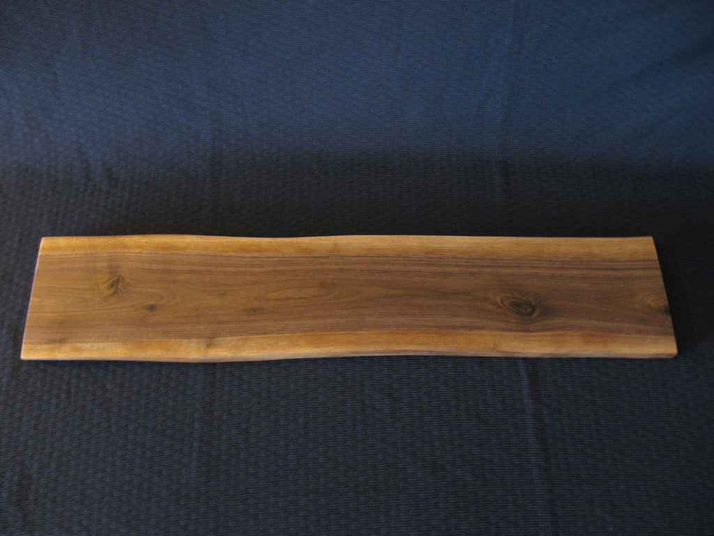 Live Edge Black Walnut Charcuterie Board.  Front pictured.